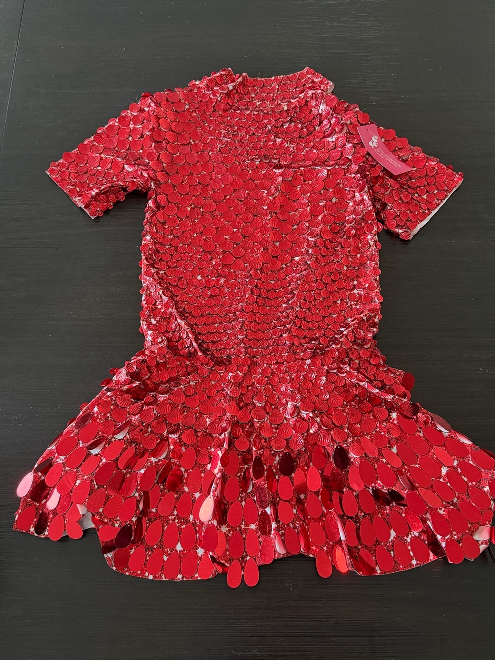 Red Sequin festival dress